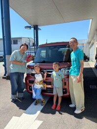 スペーシアご納車ありがとうございました！！